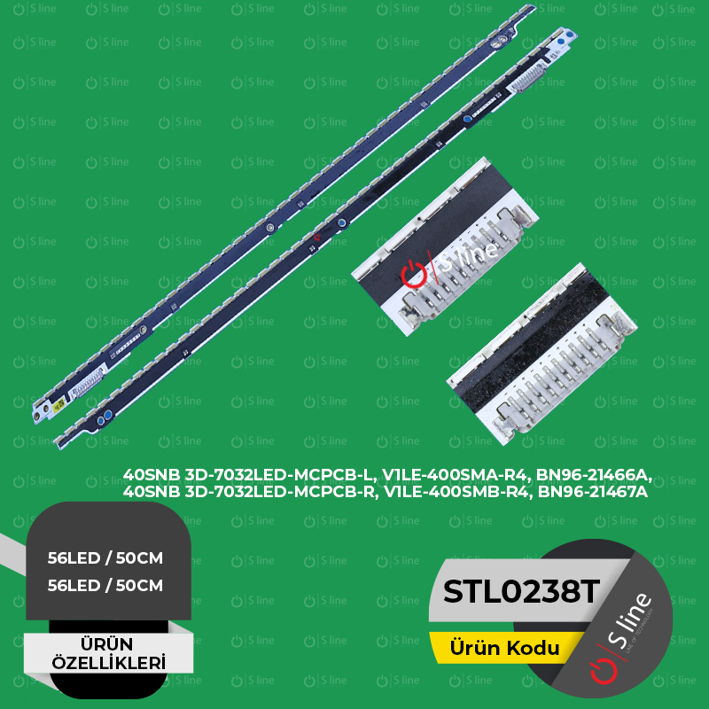 40SNB 3D-7032LED-MCPCB-L,V1LE-400SMA-R4,BN96-21466A,V1LE-400SMB-R4,BN96-21467A