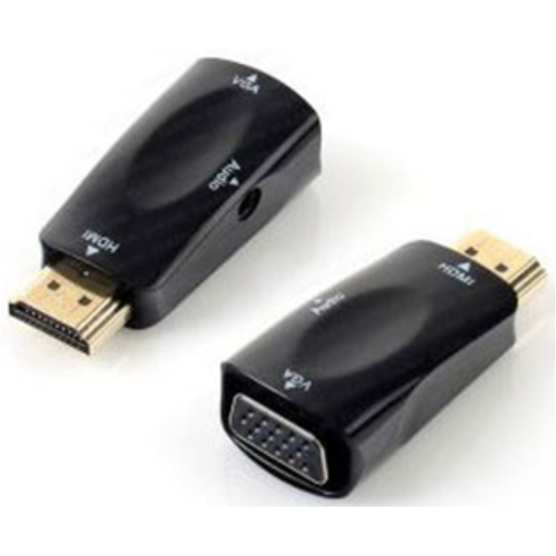 SLine Mini HDMI Erkek-VGA Dişi Çevirici