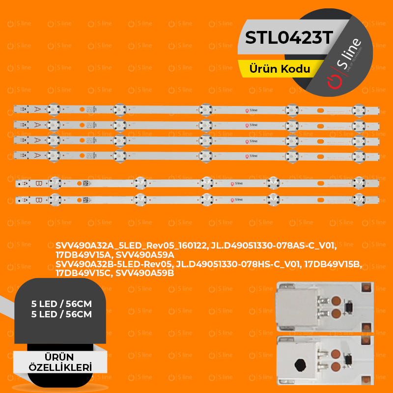 HILEVEL VESTEL SVV490A32A_5LED REV05- STL1184T AYNI