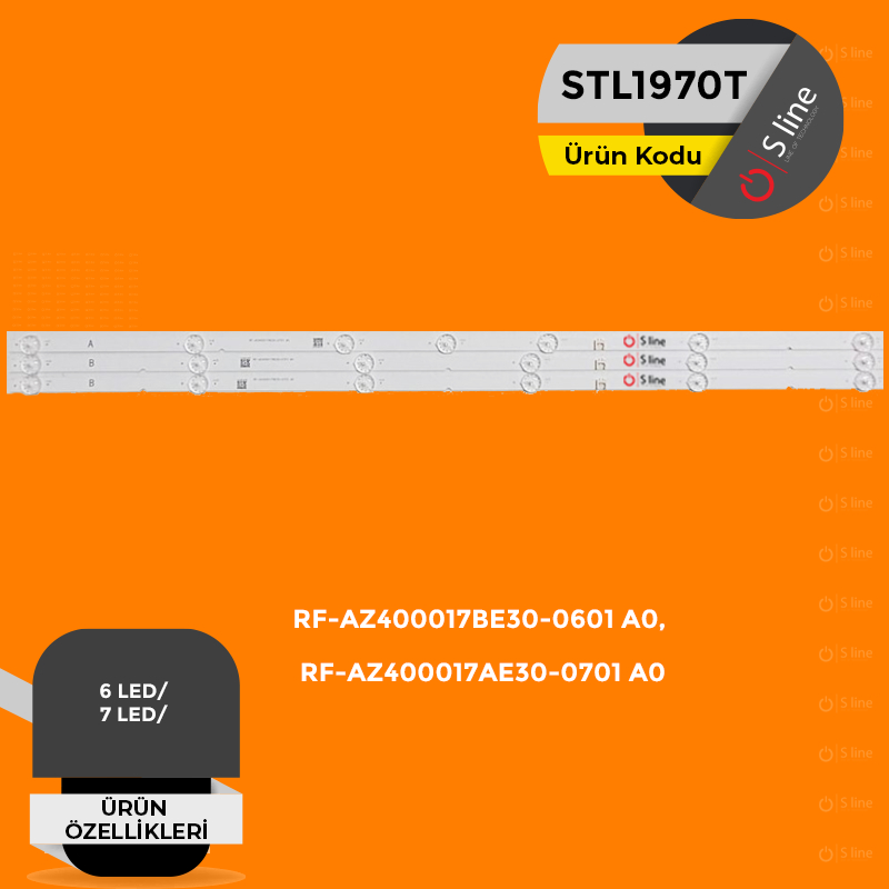 40'' RF-AZ400017BE30-0601 A0,RF-AZ400017AE30-0701 A0 Tv Led Bar