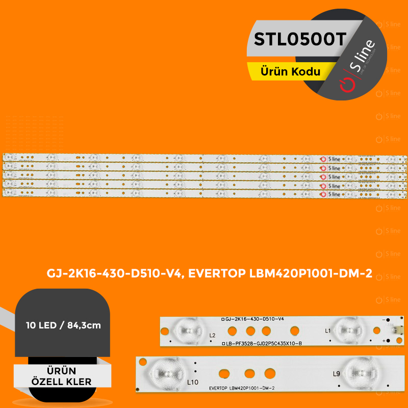 PHILIPS GJ-2K16-430-D510-V4 GJ-2K15-430-D510-V4 STL0254 İLE MÜKERRER
