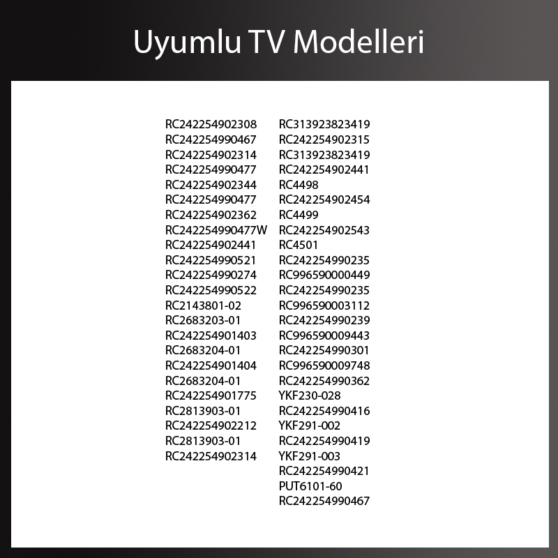 Philips Lcd Tv Kumandası- RM-719C (42PFL7662D/12)