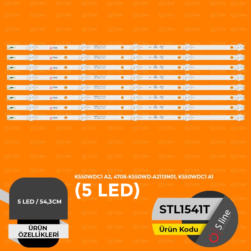 K550WDC1 A24708-K550WD-A2113NO1 TV LED