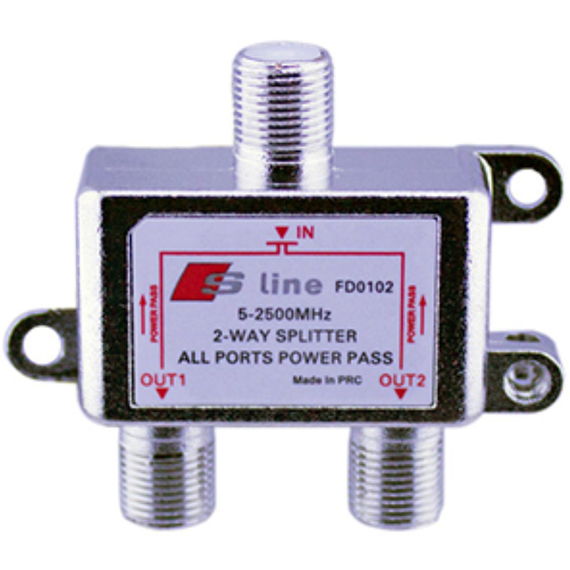 SLine 5-2500MHz 2li Uydu Dağıtıcı 1/2 Splitter K:300