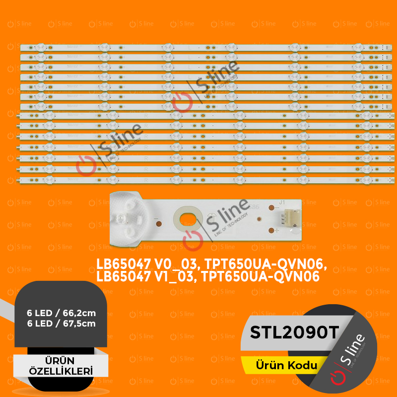 Philips 65" LB65047 V0_03, TPT650UA-QVN06,LB65047 V1_03 TvLed Bar