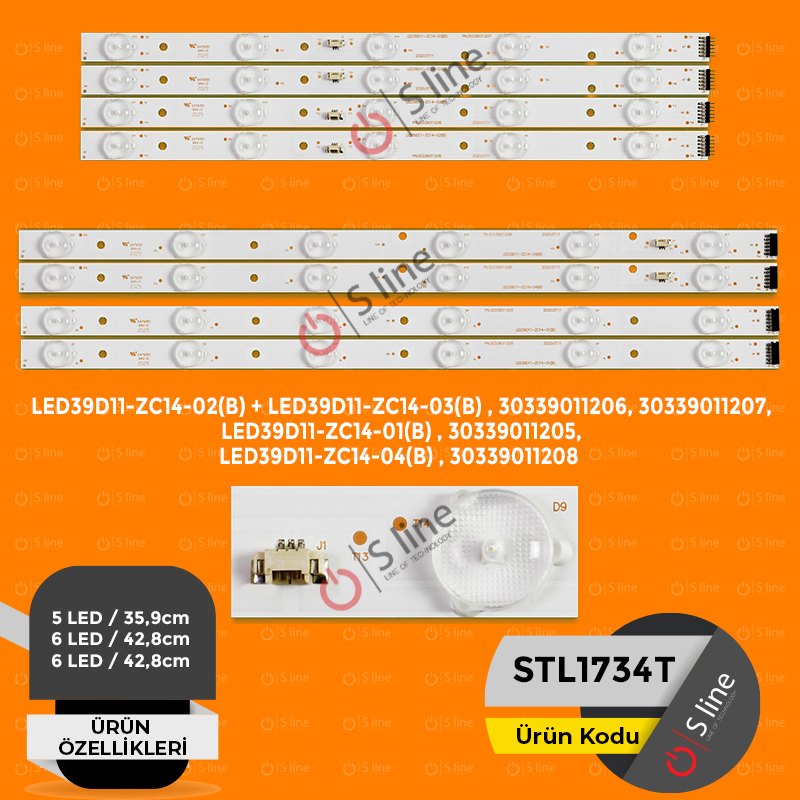 LED3911-ZC14-01+02+03+04(B),30339011205,30339011206,30339011207,30339011208